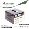 CE ROHS approved 2KVA automatic servo motor control single phase voltage regulator/stabilizer